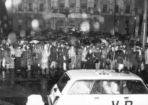 1988 Svíčková demonstrace v Bratislavě 25.