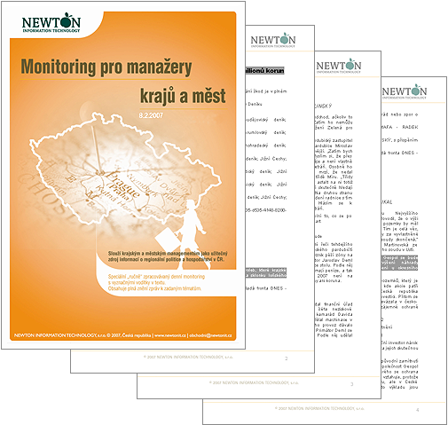 Monitoring pro manažery krajů a měst Potřebujete se orientovat v otázkách týkajících se dotací, subvencí, legislativy a dalších oblastí politiky EU?