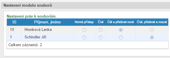 3.9 Administrace Intranetu Galerie nastavení Jednoduchý modul pro sdílení fotografií v galerii v rámci intranetu.