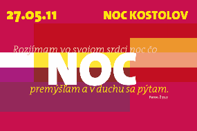 Noc kostelů je propojena jednotným vizuálním stylem a termínem v České i Rakouské republice.
