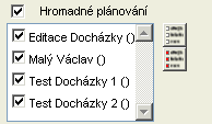 C Ikony přerušení slouží jen pro vkládání celodenních přerušení D Dovolená PR Práce ŠK Školení SC Služební cesta V Neplacené volno LE Lékař S Služebně NV Náhradní volno D Kalendář PN Nemoc E Grafický