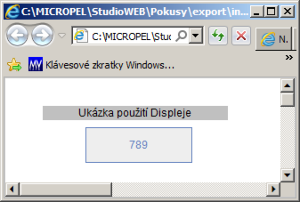 ...tím se do adresáře určeného pro export (viz. bod 6) nakopíruje výsledek překladu ve formátu HTML se jménem exportovaného souboru (viz. bod 6). 8.