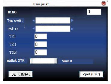 2.2.2.6 Nastavení přístupu Stisknutím poslední ikony v podmenu se dostaneme do kontroly přístupu. Systém umožňuje skupinové sdružování uživatelů, což velmi urychluje nastavení a editaci.