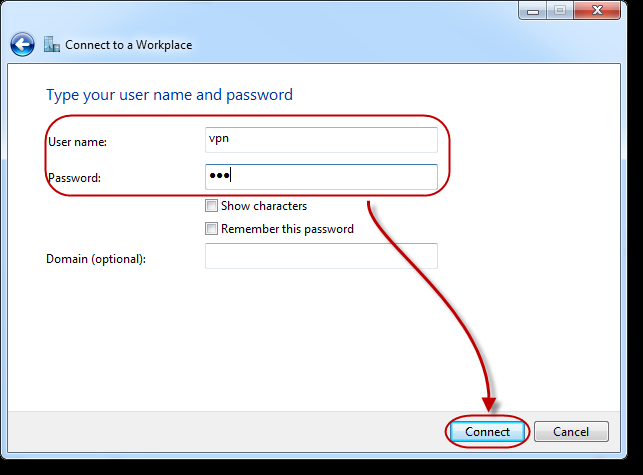 Zadejte vaše uživatelské jméno a heslo, a poté klikněte na tlačítko [Connect]. Nyní budete připojeni k vašemu ASUSTOR NAS.