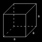 - jednotka objemu (základní) KRYCHLE V = a.