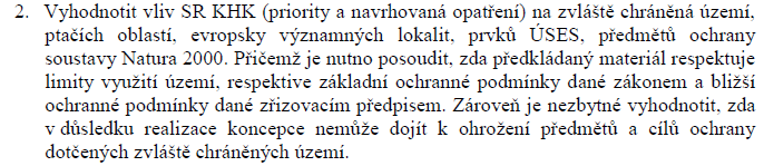 14 SOUHRNNÉ VYPOŘÁDÁNÍ VYJÁDŘENÍ OBDRŽENÝCH Z HLEDISKA VLIVŮ NA ŽIVOTNÍ PROSTŘEDÍ A VEŘEJNÉ ZDRAVÍ Autor připomínky Připomínka Vypořádání Ministerstvo životního prostředí, odbor posuzování vlivů na