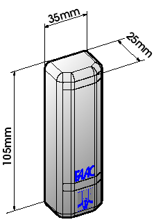 ČTEČKA KARET TAG 3(čte do 3cm), 5(čte do 5cm), 8(čte do 8cm), 10(čte do 10cm) ovládání kartou