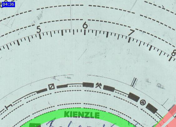 ? RUČNÍ ÚPRAVA UJETÉ VZDÁLENOSTI - v případě nesouladu stavu km Pro úpravu zvolte v prostřední liště možnost a soustřeďte se na zápis čar kolem středu kotoučku.