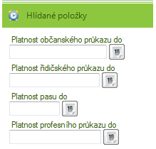 Založení NOVÉHO ŘIDIČE (pouze pro řidiče bez čipové karty) IDENT (karta) Povinné Identifikační číslo karty. Pokud řidič jezdí jen s analogovým tachografem, zadejte vlastní číslo.