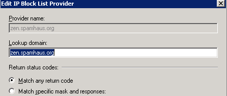 Exchange Server 2007 Nastavení AntiSpamu 6 3. Filtrování dle připojení (Connection filtering) Tento způsob ochrany je založen na důvěryhodnosti IP adresy serveru, který elektronickou poštu odesílá.