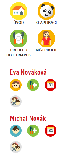 Úvod Aplikace Panda slouží k řízení vybraných procesů mateřské školky (evidence dětí, objednávání jídel a další) a ke komunikaci s rodiči.