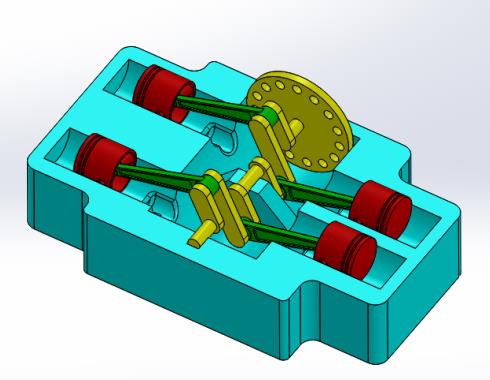 montážní výkresy sestavení. SolidWorks propojuje modelování dílu, sestavy a z nich vytvořených výkresů. Při úpravě dílu se změna promítne do dalších částí.