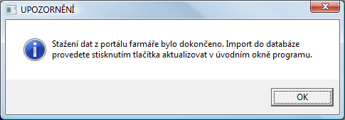 Postup: Klikněte na tlačítko.