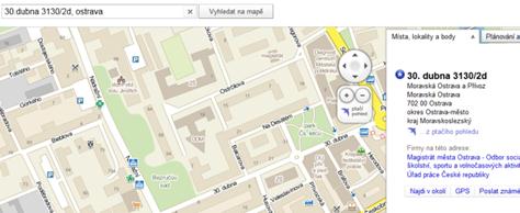 3. Pokud je adresa místa poskytování služby jiná než adresa sídla společnosti, musíte ji zadat.