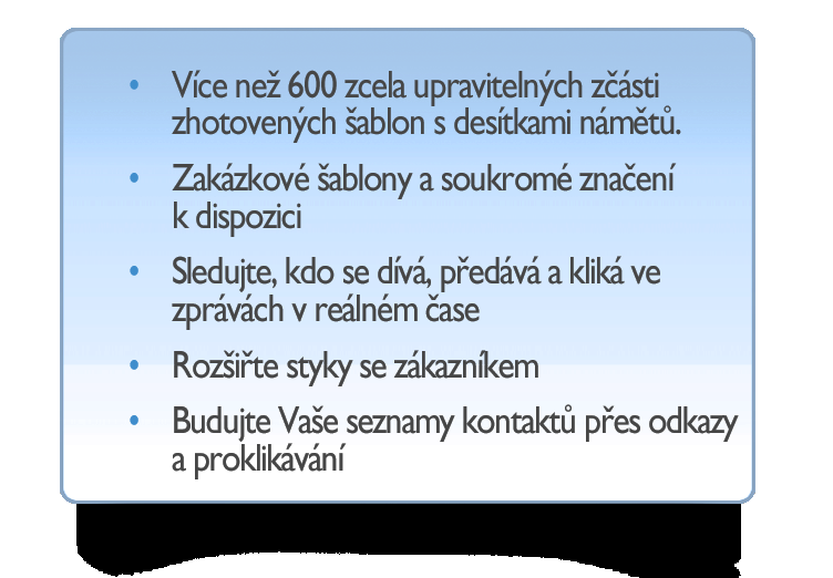 Propagujte milníky a výročí, nebo dokonce okázalé akce! Přes pokrok sociálních médií je email stále první volbou komunikace online.