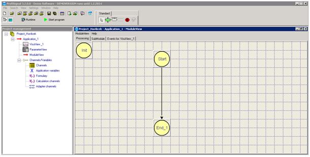 Strana 31 Dalším modulem, který je potřeba přidat je modul ODBC_SQL. Tento modul přidáme dvakrát. Jednou jej pojmenujeme jako ODBC SQL_measuring a nastavíme na Enabled.