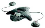 Audiokonference Polycom SoundStation IP 6000» IP konferenční telefon s širokopásmovým (HD voice) zvukem 14 khz» podpora SIP protokolu, volitelně externí sada mikrofonů (dosah až 4m)» grafický displej