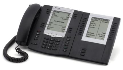 SIP telefony Aastra Aastra 6753i» 3-řádkový LCD displej» podpora až 9 současných hovorů» 6 programovatelných a 4 navigační klávesy» XML prohlížeč, 3-stranná konference» telefonní seznam (200