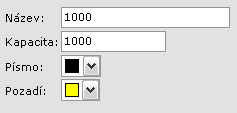 Palety Číselník palet eviduje typy palet používaných ke skladování. Pro každý typ palety lze definovat vlastní barevné schéma.