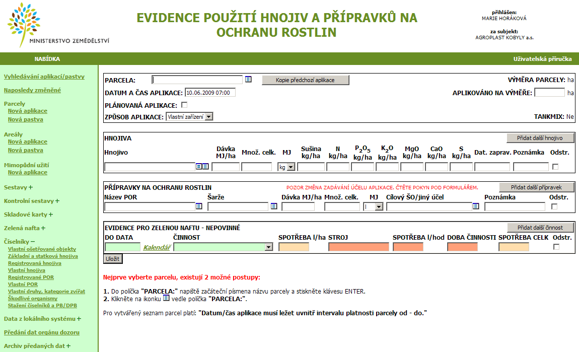 3. Opravím datum (např. pomocí kalendáře nebo natvrdo úpravou údaje) a vyberu způsob aplikace 3a.