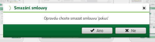 2 3 4 [] Zobrazí stornované smlouvy. [2] Umožní z lokálního úložiště smluv smazat smlouvu ve stavu Návrh nebo stornovat hotovou, uzamčenou smlouvu. [3] Načte smlouvu z lokálního úložiště smluv.