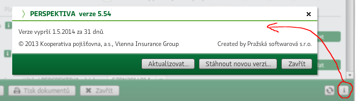 Aktualizace Konfigurátoru Platnost dané verze Konfigurátoru je časově omezena, a to zpravidla na dobu -3 měsíců.