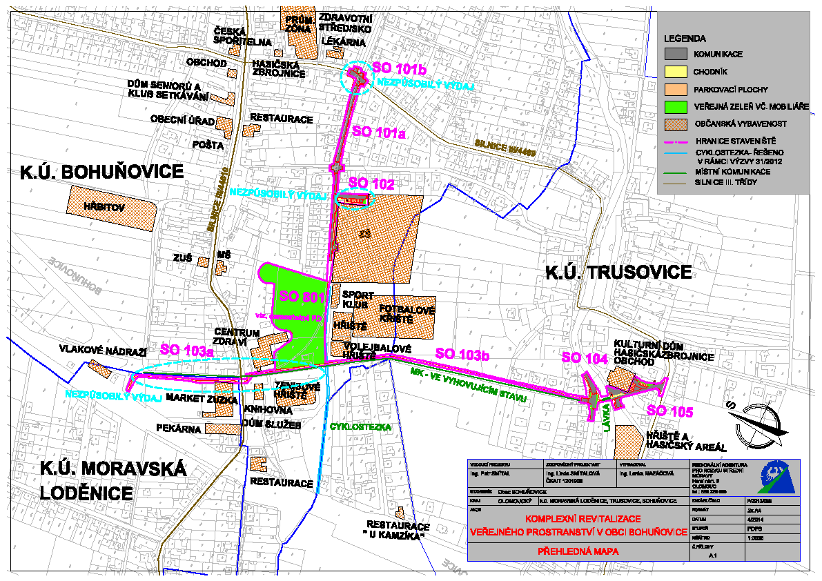 revitalizace centra obce za pomoci dotace z ROP (probíhá soutěž na zhotovitele) Akce a opravy plně z vlastních zdrojů obce: - oplocení rybníka Husinec - rekonstrukce elektrických rozvodů v budově ZŠ