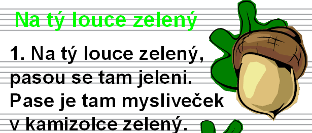 Použití obrázků Obrázky ve výukových materiálech v hudební výchově mají motivační charakter, mohou charakterizovat vybranou písničku nebo téma, můžeme je použít ke kontrole osvojení učiva.