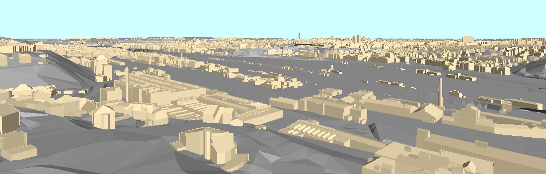 Rozvoj metodiky zákresů staveb do panoramat města s vyuţitím 3D modelu pro potřeby posouzení záměru.