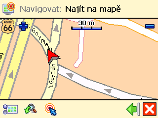 Vyhledání místa na mapě a navigace do něj Jste například na dovolené v oblasti, kterou jste navštívili vloni.