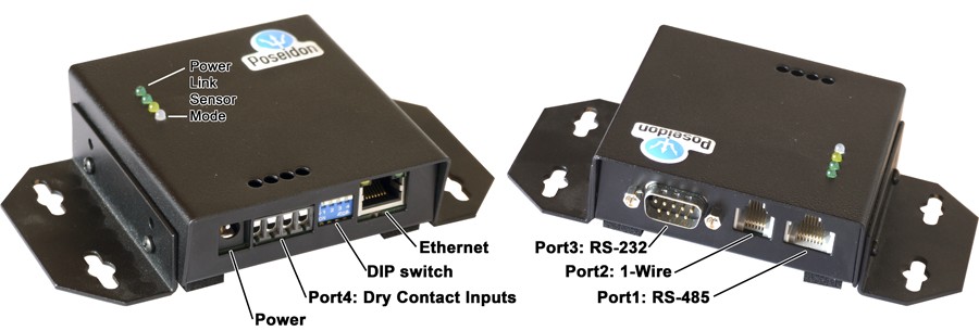 RJ45 - Not used - Not used - 485 B back RS-485 Industrial bus 6 485 A back 7 GND Ground 8 +12V Power RJ45 Port 1 RJ12 1 +5V Power 2 - Not used 3 Data Transmit Data 4