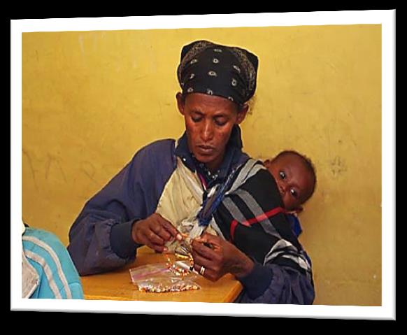 Projekty v roce 2013 Etiopie Spolu se svými etiopskými a americkými přáteli jsme založili organizaci nazvanou Reaching Beyond Words Ethiopia (Za hranice slov) na pomoc vdovám, sirotkům a nuzným dětem.