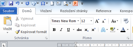 11. KARTA DOMŮ - druh písma, řez písma, velikost, barva a styl podtržení Před každým formátováním je potřeba text mít označený - tím říkáme Wordu, že chceme s textem pracovat.