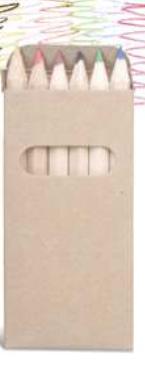 45. Technická specifikace Dřevěné barevné tužky (pastelky) v krabičce s logem norway grants (doplní uchazeč) 1. Sada pastelek - 6-9 barev - papírová krabička - dřevo, papír 3.