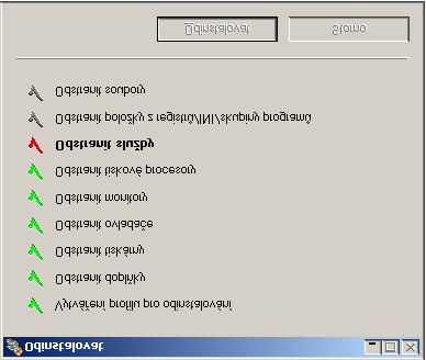 Odinstalování ovladače tiskárny Tato část popisuje odinstalování ovladače tiskárny magicolor 2300W.