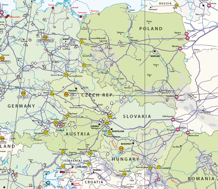 Nová infrastruktura přinese vyšší likviditu a s tím i poptávku po skladovací kapacitě OPAL/ Gazela LNG (PL)