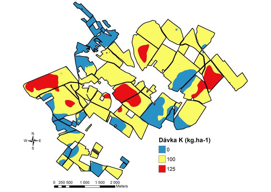 Variabilní aplikace Tvorba aplikačních map Inovace postupu stanovení