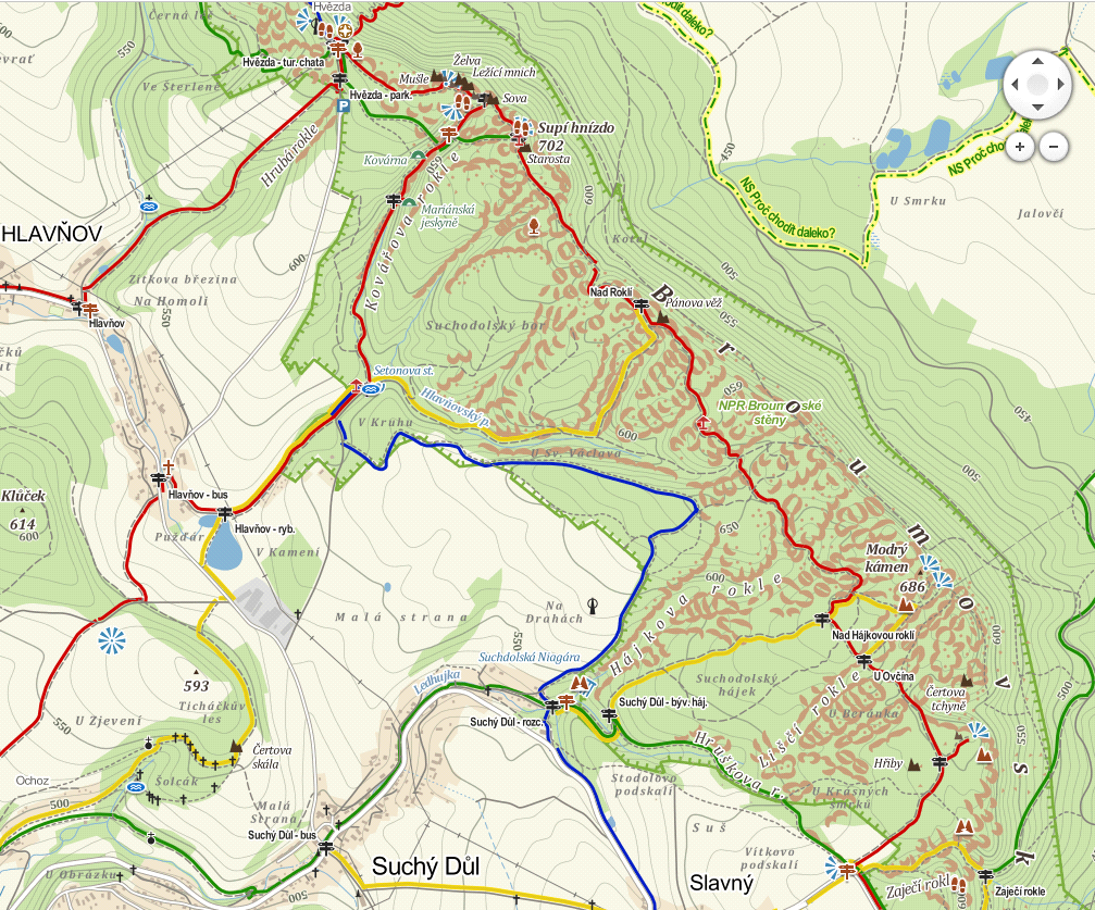 Adršpachsske skaly - parking: 50.616694, 16.123928 Teplicke skaly - parking: 50.