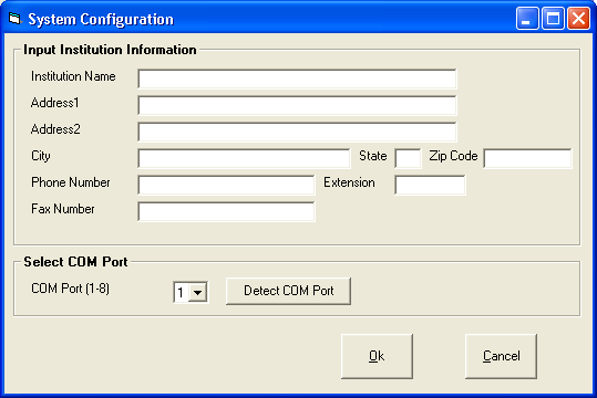 Spuštění Configuration Manager 1. Zvolte si ikonu ITC, CM programu. Objeví se spouštěcí okno: 2.