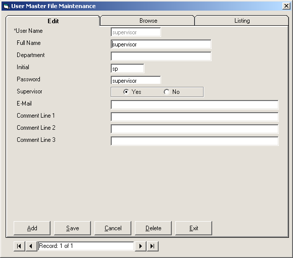 Přidání uživatele Správce může přidat nového uživatele do tabulky operátorů v HEMOCHRON Configuration Manager. Tomuto novému uživateli bude přiděleno heslo a stupeň přístupu.