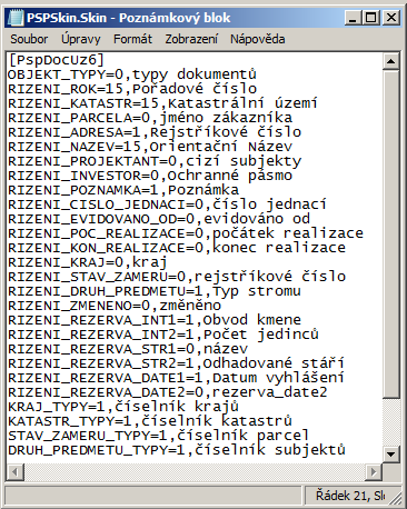 2. DESKTOPOVÁ PREZENTACE Obr. 2.11: Skin 2.2.2 Příprava projektu Pro svůj projekt jsem jako mapový podklad zvolila ortofotomapu Prahy poskytovanou magistrátem Hlavního města Prahy z portálu ÚRM