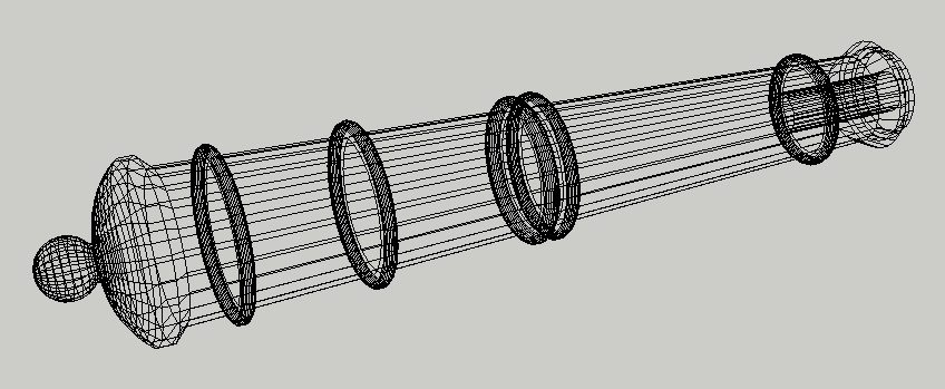 Strana 4 Export 3D modelu 3D model má smysl exportovat pouze v případě, že model potřebujeme načíst do nějakého jiného programu a tam s ním dále pracovat jako s prostorovým objektem.