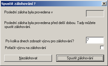 Akce Příkazový řádek reorganizace poškozených databází OEBMCC32.EXE /REORG Reorganizace a záložní kopie OEBMCC32.EXE /REORG_PACK poškozených databází Reorganizace a záložní kopie všech OEBMCC32.