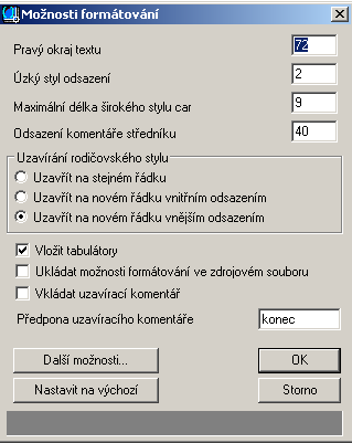 ;;; 3 středníky: Když komentář označíte třemi středníky, Visual LISP jej umístí na levý okraj.