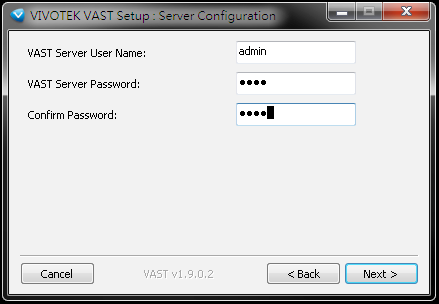 Instalace VAST Instalace softwaru VAST 1. Na svém počítači spusťte VAST_Setup.exe a určete umístění pro instalaci programu. 2.