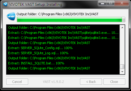 a. Server VAST bude automaticky ukládat nahrané nosiče v rámci souboru c:/nahrávání.