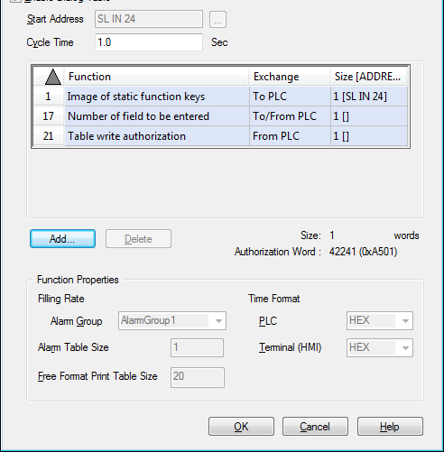 Nové ovládače vylepšení: Zelio Logic Vijeo Designer has dialog table improvements for the Zelio driver Now allows a combination of To PLC and From PLC functions