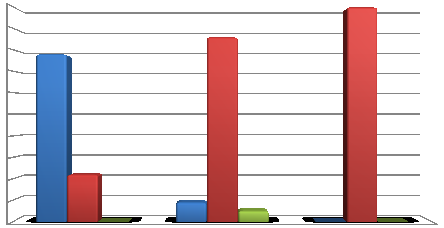 Obrázek 13: Výsledek porovnání věrnosti zákazníků ke své bance 100% 90% 80% 70% 60% 50% 40% 30% 20% 10% 0% 78% 22% malé vozové parky do 10 vozidel 86% střední vozové parky od 11 do 50 vozidel 100% 9%