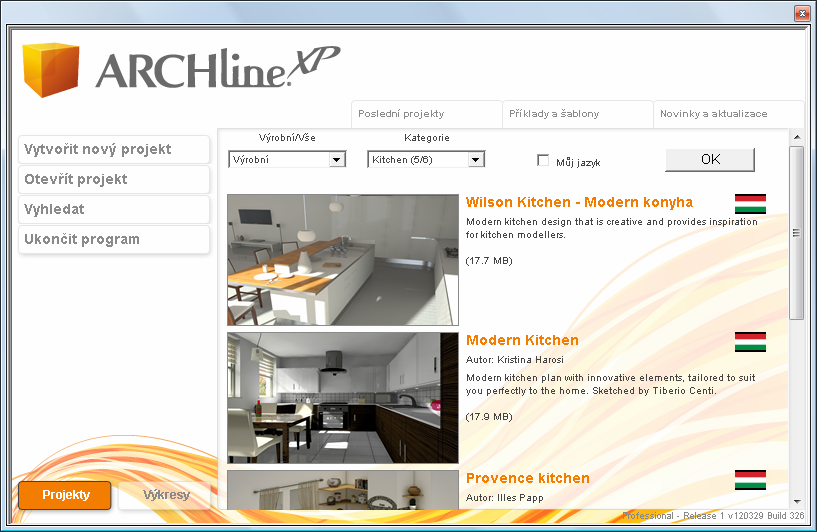 Novinky 5 1. Interface ARCHline.XP 2012 novinky Rozhraní ARCHline.XP nabízí vhodné a užitečné vazby a nástroje pro tvorbu vašich návrhů.