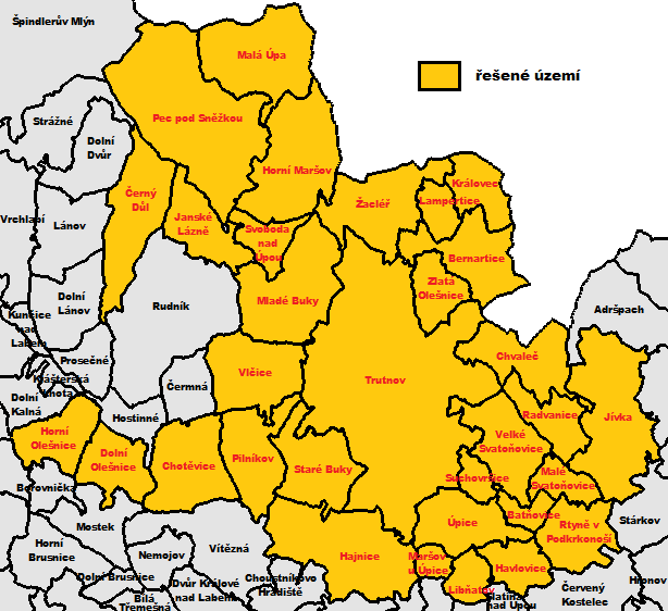 3) Na 1. oficiálním setkání starostů ORP Trutnov, které se konalo 26. 6. 2014 v areálu Dolce u Trutnova, proběhlo mj. hlasování o tom, jaké téma bude zpracováno v rámci tzv. volitelného tématu.